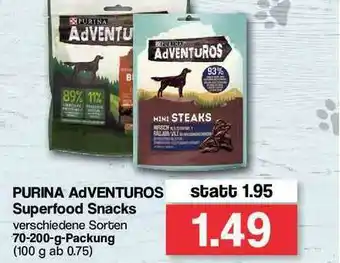 Famila Nord Ost Purina Adventuros Superfood Snacks Angebot