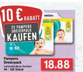 Famila Nord Ost Pampers Dreierpack Angebot