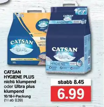 Famila Nord Ost Catsan Hygiene Plus Nicht Klumpend Oder Ultra Plus Klumpend Angebot