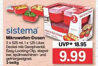 Famila Nord Ost Sistema Mikrowellen Dosen Angebot