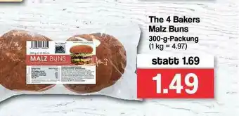 Famila Nord Ost The 4 Bakers Malz Buns Angebot