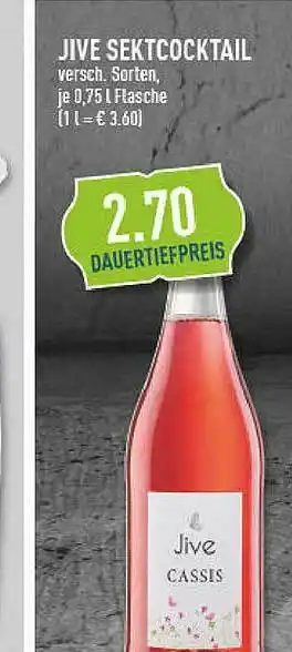 Marktkauf Jive Sektcocktail Angebot