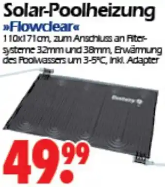 Wreesmann Solar-Poolheizung Flowclear Angebot