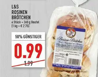 Marktkauf L&s Rosinen Brötchen Angebot