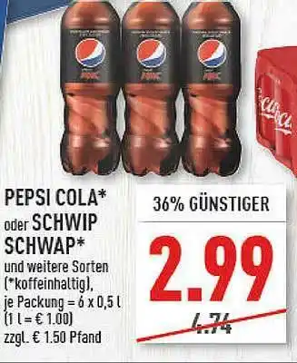 Marktkauf Pepsi Cola Oder Schwip Schwap Angebot