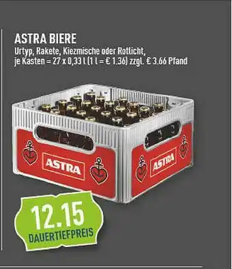 Marktkauf Astra Biere Angebot