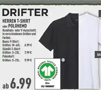 Marktkauf Drifter Herren T-shirt Oder Polohemd Angebot