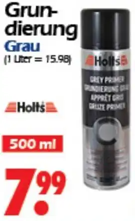 Wreesmann Holts Grundierung Grau 500 ml Angebot