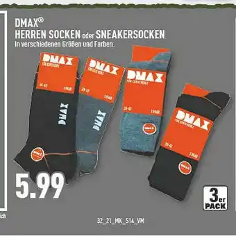 Marktkauf Dmax Herren Socken Oder Sneakersocken Angebot