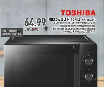 Marktkauf Toshiba Mikrowelle Mit Grill Angebot