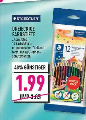 Marktkauf Staedtler Dreieckige Farbstifte Angebot