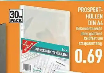 Marktkauf Prospekt-hüllen Din A4 Angebot