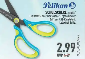 Marktkauf Pelikan Schulschere „griffix” Angebot