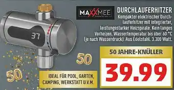 Marktkauf Maxxmee Durchlauferhitzer Angebot