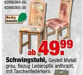 SB Lagerkauf Schwingstuhl Angebot