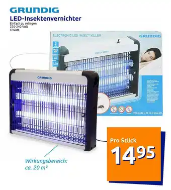 Action Grundig Led-insektenvernichter Angebot