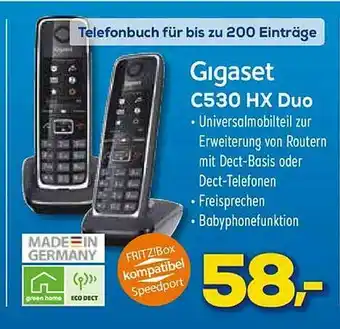 Euronics XXL Gigaset C530 Hx Duo Angebot