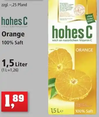 Thomas Philipps hohes C Orange 1,5 Liter Angebot