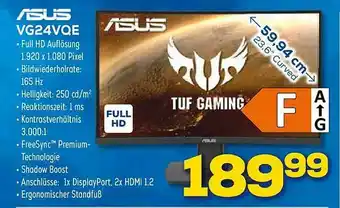 Euronics XXL Asus Monitor Vg24vqe Angebot