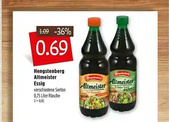 Kupsch Hengstenberg Altmeister Essig Angebot