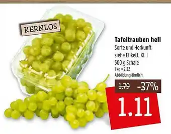 Kupsch Tafeltrauben Hell Angebot