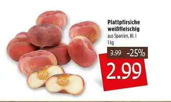 Kupsch Plattpfirsiche Weißfleischig Angebot