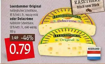 Kupsch Leerdammer Original Oder Delacreme Angebot