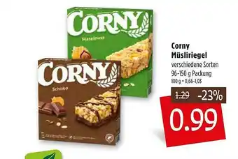 Kupsch Corny Müsliriegel Angebot