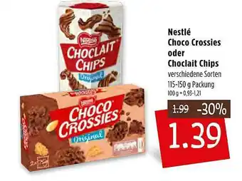 Kupsch Nestlé Choco Crossies Oder Choclait Chips Angebot