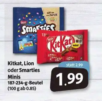 Markant Markt Kitkat, Lion Oder Smarties Minis Angebot