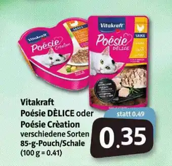 Markant Markt Vitakraft Poésie Delice Oder Poesie Creation Angebot