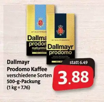 Markant Markt Dallmayr Prodomo Kaffee Angebot