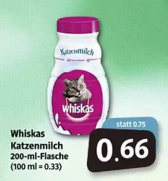 Markant Markt Whiskas Katzenmilch Angebot