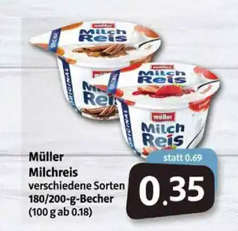 Markant Markt Müller Milchreis Angebot