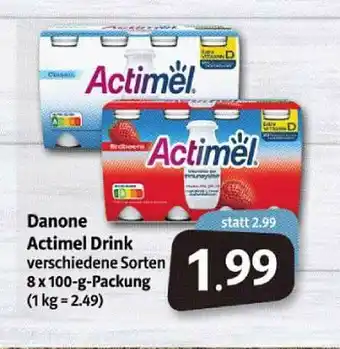 Markant Markt Danone Actimel Drink Angebot