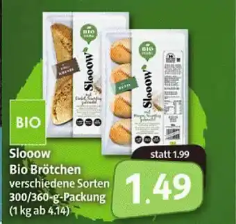 Markant Markt Slooow Bio Brötchen Angebot