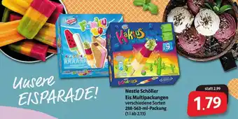 Markant Markt Nestlé Schöller Eis Multipackungen Angebot