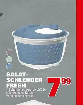 Marktkauf Salatschleuder Fresh Angebot