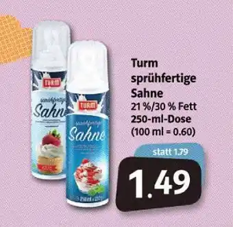 Markant Markt Turm Sprühfertige Sahne Angebot