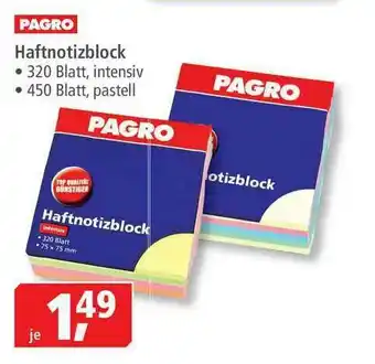 Pfennigpfeiffer Pagro Haftnotizblock Angebot