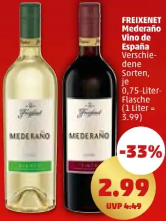 PENNY FREIXENET Mederaño Vino de España 0,75-Liter-Flasche Angebot