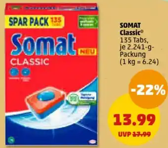 PENNY SOMAT Classic 135 Tabs, 2.241-g-Packung Angebot