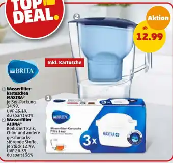 PENNY BRITA Wasserfilterkartuschen MAXTRA Angebot