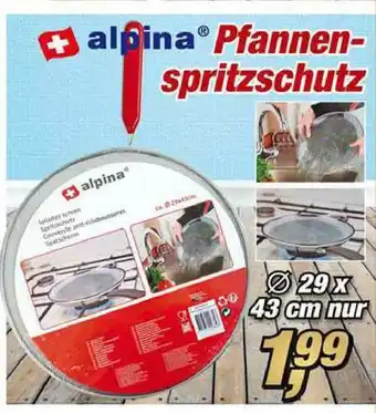 Posten Börse Slpina Pfannenspritzschutz Angebot