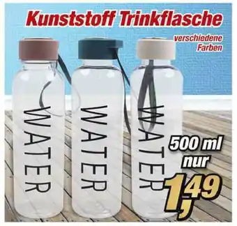 Posten Börse Kunststoff Trinkflasche Angebot