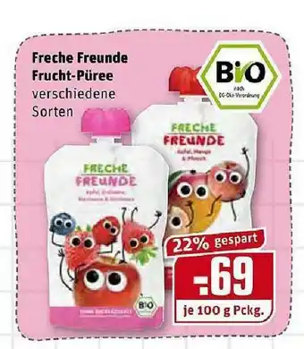 REWE Kaufpark Freche Freunde Frucht-püree Angebot