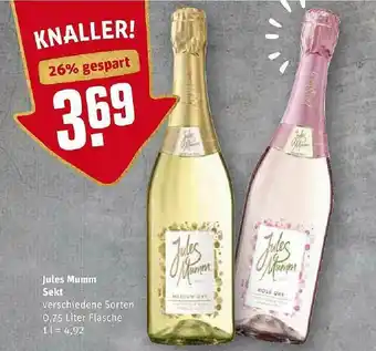 REWE Kaufpark Jules Mumm Sekt Angebot