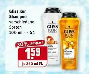 REWE Kaufpark Gliss Kur Shampoo Angebot