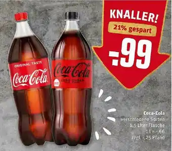 REWE Kaufpark Coca Cola Angebot