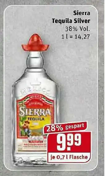 REWE Kaufpark Sierra Tequila Silver Angebot